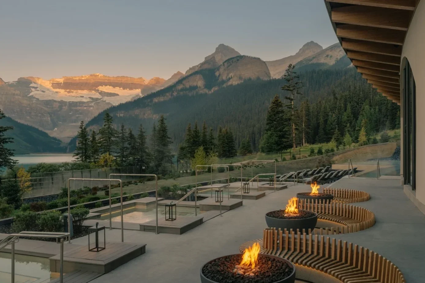 basin glacial waters